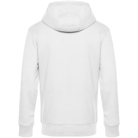 Толстовка с капюшоном унисекс King, белая
