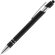 Ручка шариковая Pointer Soft Touch со стилусом, черная с нанесением логотипа