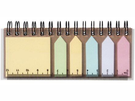 Блокнот Spiral с клейкими листами Блокнот Spiral с клейкими листами