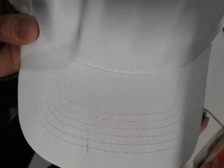 Бейсболка Memphis 5-ти панельная 165 гр, белый (P)