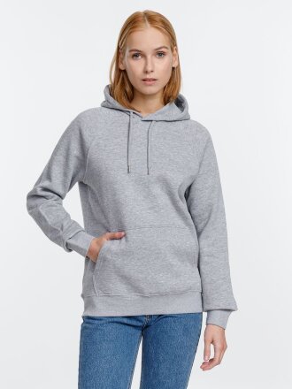 Толстовка унисекс Stellar, серый меланж Толстовка унисекс Stellar, серый меланж