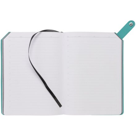 Ежедневник Angle, недатированный, бирюзовый Ежедневник Angle, недатированный, бирюзовый