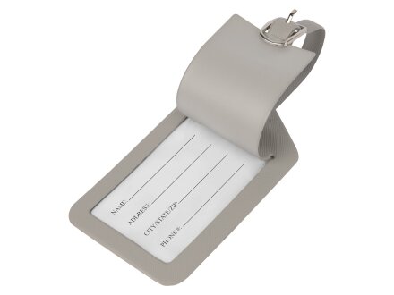 Багажная бирка Weekend из ПВХ, серый Багажная бирка Weekend из ПВХ, серый