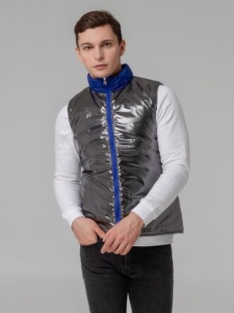 Жилет двусторонний Climb, ярко-синий (сапфир) Жилет двусторонний Climb, ярко-синий (сапфир)