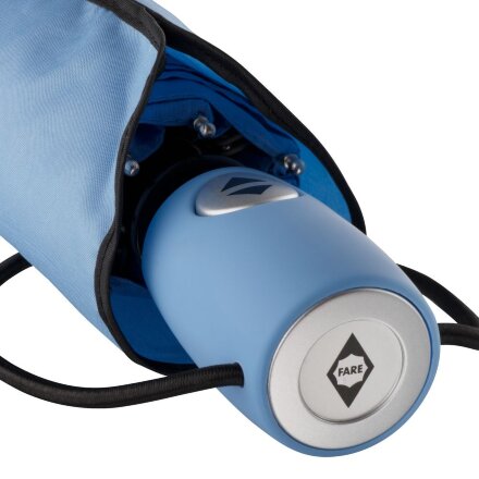 Зонт складной AOC, светло-голубой Зонт складной AOC, светло-голубой