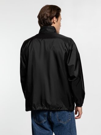 Ветровка из нейлона Surf 210, черная Ветровка из нейлона Surf 210, черная