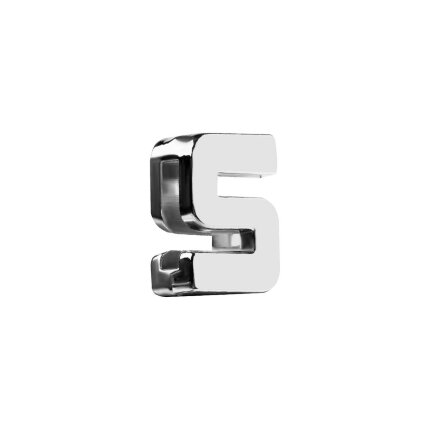 Элемент брелка-конструктора «Буква S» или «Цифра 5» или «Цифра 2» Элемент брелка-конструктора «Буква S» или «Цифра 5» или «Цифра 2»