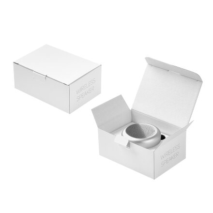 Беспроводная колонка Passion 80dB 600 mAh, серебряная Беспроводная колонка Passion 80dB 600 mAh, серебряная