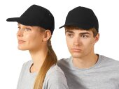 Бейсболка New York 5-ти панельная, черный Бейсболка New York 5-ти панельная, черный