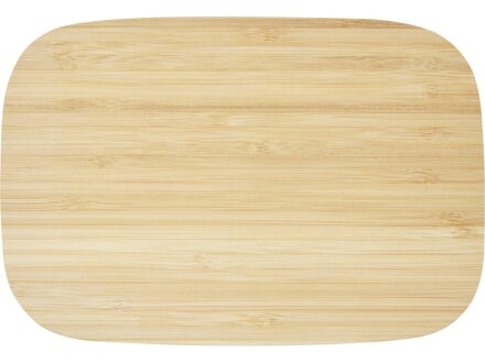 Tite Контейнер для обеда из нержавеющей стали с бамбуковой крышкой, серебристый Tite Контейнер для обеда из нержавеющей стали с бамбуковой крышкой, серебристый