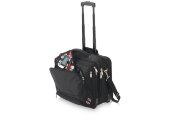 Чемодан на колесиках Proton, удобная для прохождения досмотра, черный Чемодан на колесиках Proton, удобная для прохождения досмотра, черный