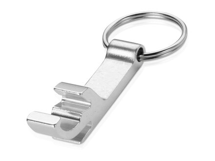 Брелок-открывалка Tao, серебристый Брелок-открывалка Tao, серебристый