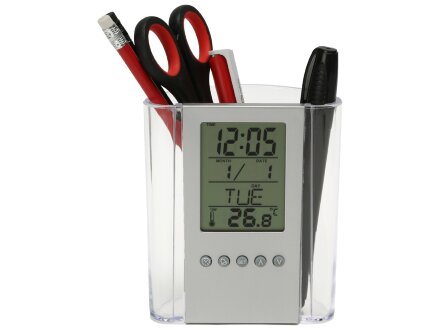 Подставка Минута, прозрачный/серебристый Подставка Минута, прозрачный/серебристый