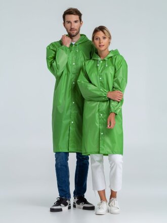 Дождевик унисекс Rainman Strong, ярко-зеленый Дождевик унисекс Rainman Strong, ярко-зеленый
