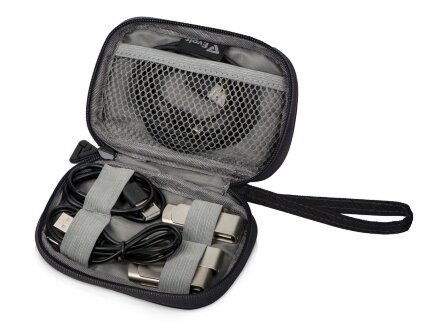 Органайзер для проводов Keep Organized S, черный (140*100*25) Органайзер для проводов Keep Organized S, черный (140*100*25)