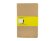 Записная книжка Moleskine Cahier (в клетку, 3 шт.), Large (13х21см), бежевый