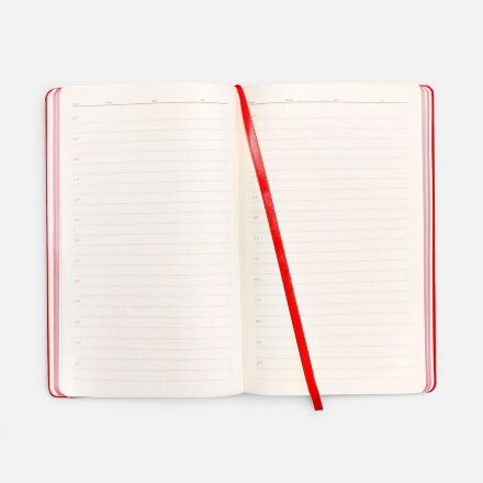 Ежедневник Shall Light, недатированный, красный Ежедневник Shall Light, недатированный, красный