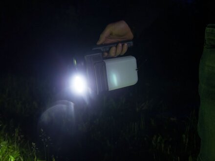 Кемпинговый фонарь-лампа аккумуляторный Yol, черный Кемпинговый фонарь-лампа аккумуляторный Yol, черный