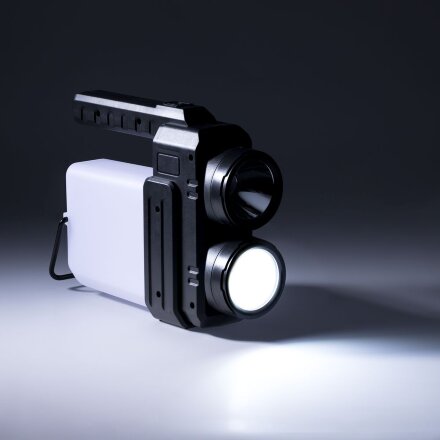 Кемпинговый фонарь-лампа аккумуляторный Yol, черный Кемпинговый фонарь-лампа аккумуляторный Yol, черный