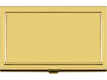 Визитница Белуччи, золотистый глянцевый (Р) Визитница Белуччи, золотистый глянцевый (Р)