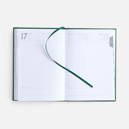 Ежедневник Baza, датированный, зеленый Ежедневник Baza, датированный, зеленый