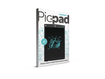 Планшет для рисования Pic-Pad Business Big с ЖК экраном, черный Планшет для рисования Pic-Pad Business Big с ЖК экраном, черный