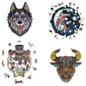 Пазлы деревянные Prezent Premium на заказ, M Пазлы деревянные Prezent Premium на заказ, M