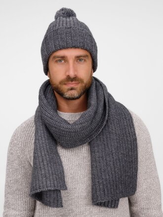 Шарф Frissonelle, серый меланж Шарф Frissonelle, серый меланж