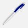 Ручка шариковая Bento, белая с синим Ручка шариковая Bento, белая с синим