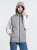 Жилет с капюшоном унисекс Gotland, серый Жилет с капюшоном унисекс Gotland, серый