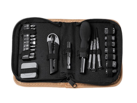 Набор инструментов Декер, 25 аксессуаров, бежевый Набор инструментов Декер, 25 аксессуаров, бежевый