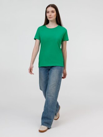 Футболка женская E190 зеленая Футболка женская E190 зеленая