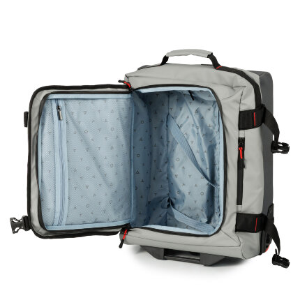 Сумка на колесах TORBER РИТМ, серый, полиэстер 900D с PU покрытием, 49 x 35,5 x 26 см, 35 л Сумка на колесах TORBER РИТМ, серый, полиэстер 900D с PU покрытием, 49 x 35,5 x 26 см, 35 л
