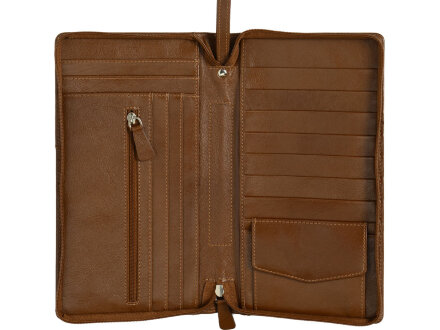 Трэвел-портмоне, коричневый Трэвел-портмоне, коричневый