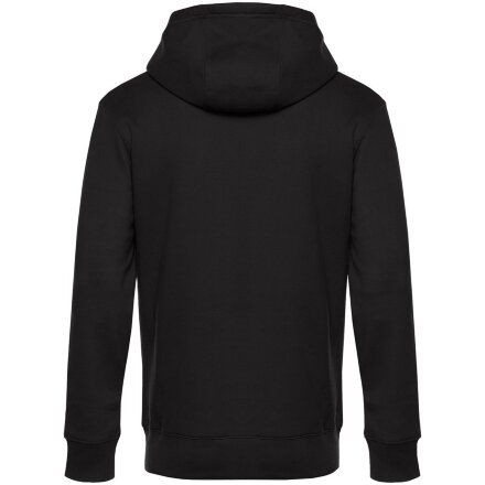 Толстовка с капюшоном унисекс King, черная Толстовка с капюшоном унисекс King, черная