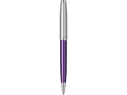 Шариковая ручка Parker Sonnet Essentials Violet SB Steel CT, цвет чернил black, перо: M, в подарочной упаковке. Шариковая ручка Parker Sonnet Essentials Violet SB Steel CT, цвет чернил black, перо: M, в подарочной упаковке.