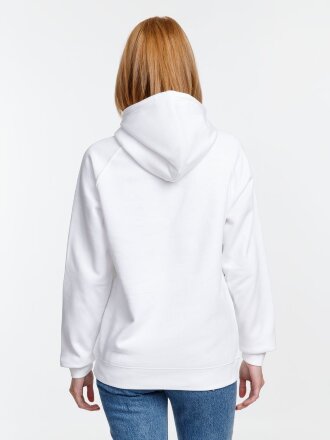 Толстовка унисекс Stellar, белая Толстовка унисекс Stellar, белая