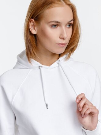 Толстовка унисекс Stellar, белая Толстовка унисекс Stellar, белая