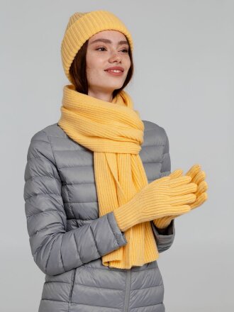 Перчатки Bernard, желтые Перчатки Bernard, желтые