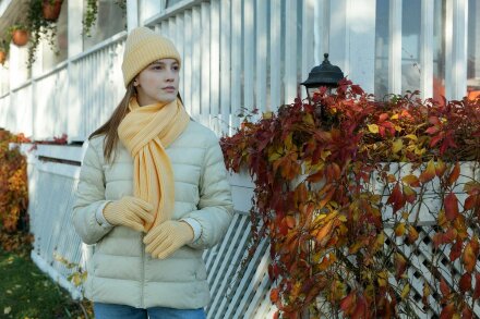 Перчатки Bernard, желтые Перчатки Bernard, желтые