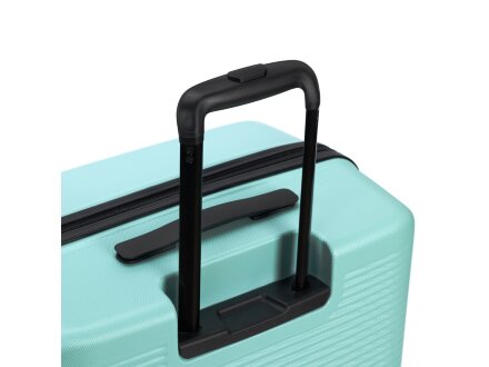 Чемодан TORBER Caspian, светло-зелёный, ABS-пластик, 38 х 20 х 54 см, 35 л Чемодан TORBER Caspian, светло-зелёный, ABS-пластик, 38 х 20 х 54 см, 35 л