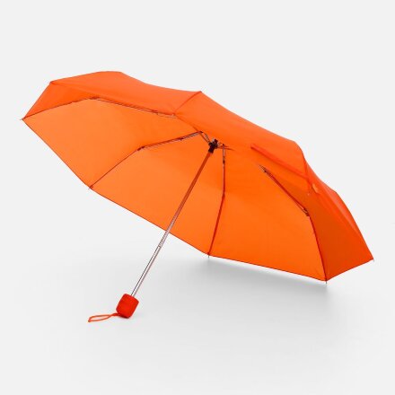 Зонт складной Basic, оранжевый Зонт складной Basic, оранжевый