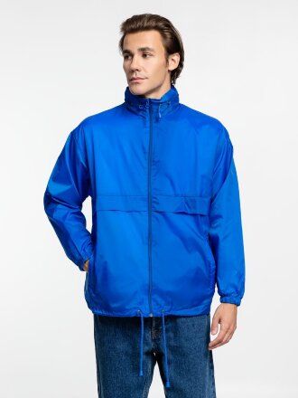 Ветровка из нейлона Surf 210, ярко-синяя (royal) Ветровка из нейлона Surf 210, ярко-синяя (royal)