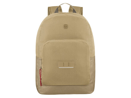 Рюкзак WENGER Crango 16, бежевый, переработанный ПЭТ/Полиэстер, 33х22х46 см, 27 л.