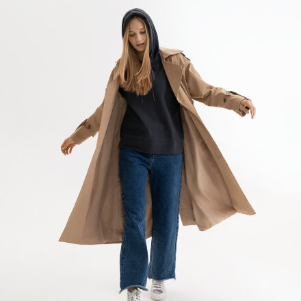 Худи с капюшоном, унисекс ALEX антрацит, размер XXL Худи с капюшоном, унисекс ALEX антрацит, размер XXL