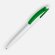 Ручка шариковая Bento, белая с зеленым Ручка шариковая Bento, белая с зеленым