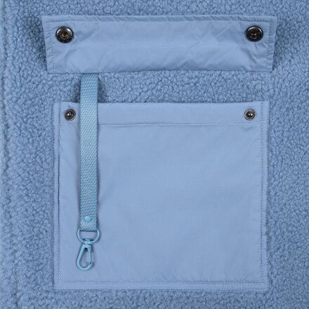 Куртка унисекс Oblako, голубая Куртка унисекс Oblako, голубая