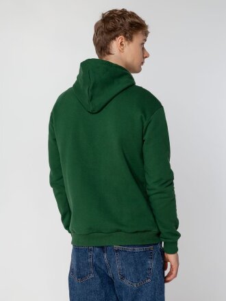 Толстовка с капюшоном Unit Kirenga Heavy, темно-зеленая Толстовка с капюшоном Unit Kirenga Heavy, темно-зеленая
