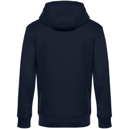 Толстовка с капюшоном унисекс King, темно-синяя Толстовка с капюшоном унисекс King, темно-синяя