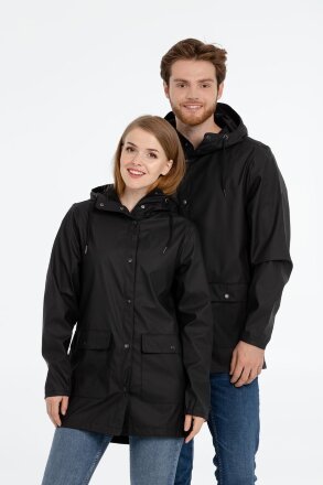 Дождевик женский Squall, черный Дождевик женский Squall, черный